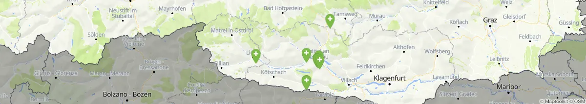 Kartenansicht für Apotheken-Notdienste in der Nähe von Reißeck (Gemeinde, Kärnten) (33)